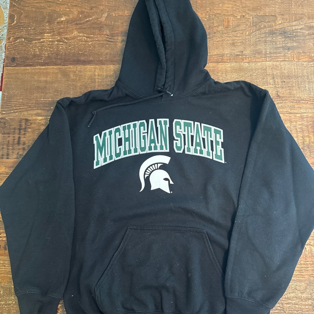 Michigan State Black Hoodie